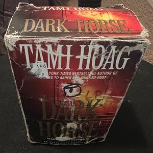 TAMI HOAG dark horse audio cassette reading tapes
